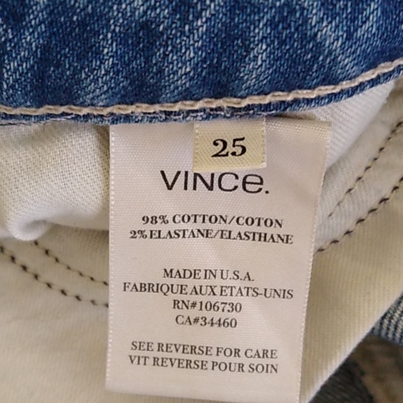 Vince Distressed Jeans - Picture 6 of 7